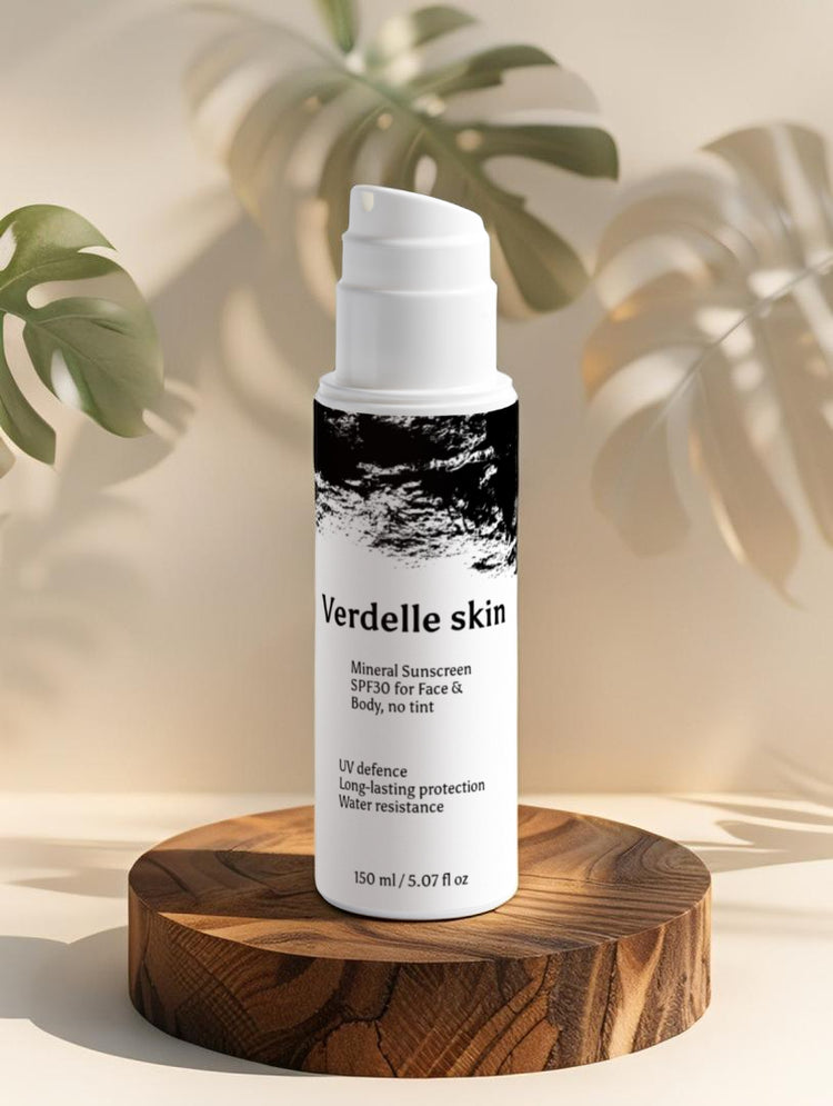Mineral Sunscreen SPF30 for Face & Body, no tint