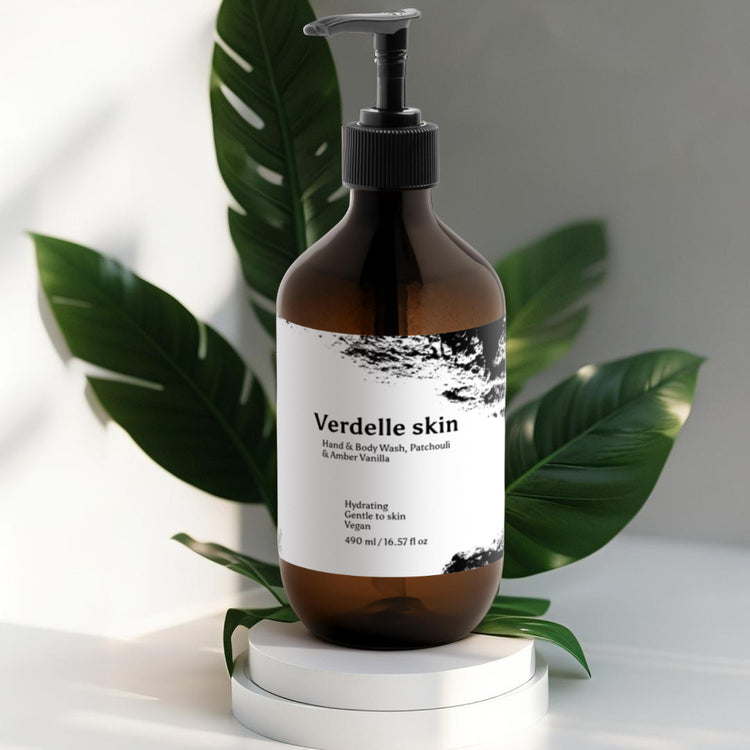 Hand & Body Wash, Patchouli & Amber Vanilla