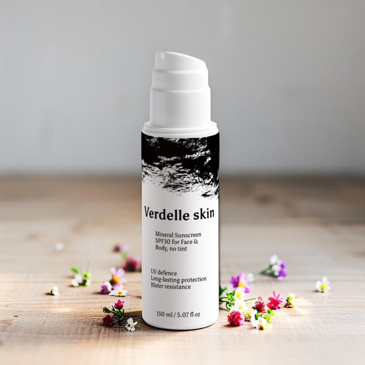 Mineral Sunscreen SPF30 for Face & Body, no tint