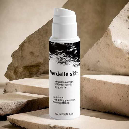 Mineral Sunscreen SPF30 for Face & Body, no tint
