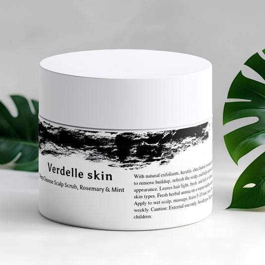 Deep Cleanse Scalp Scrub, Rosemary & Mint